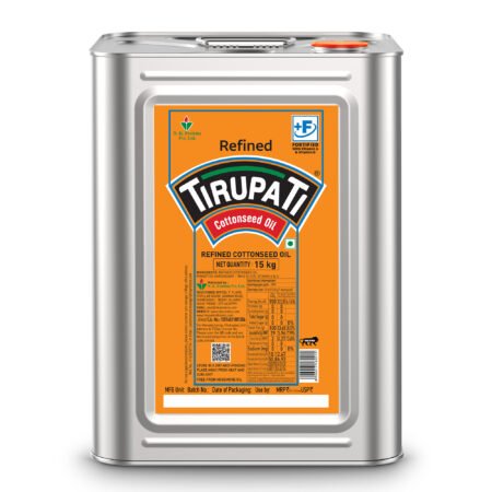Refined Cottonseed Oil 15 Kg (tin)