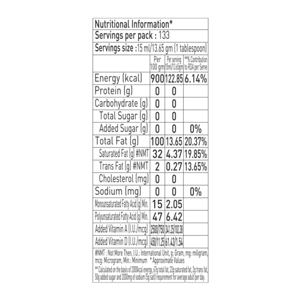 Cottonseed Oil 2 Ltr