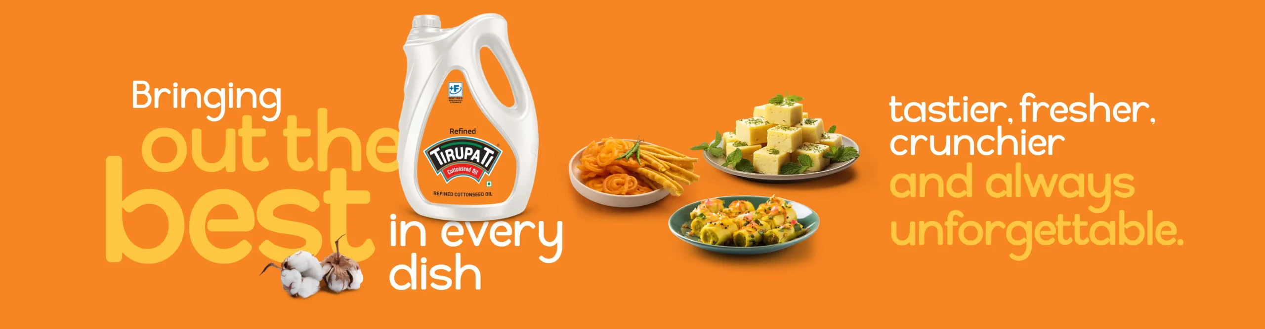 Groundnut oil banner