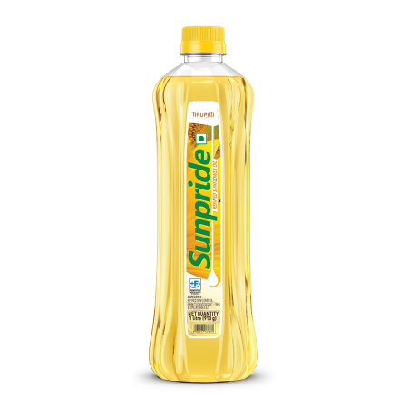 Refined Sunflower Oil 1 Ltr Bottle