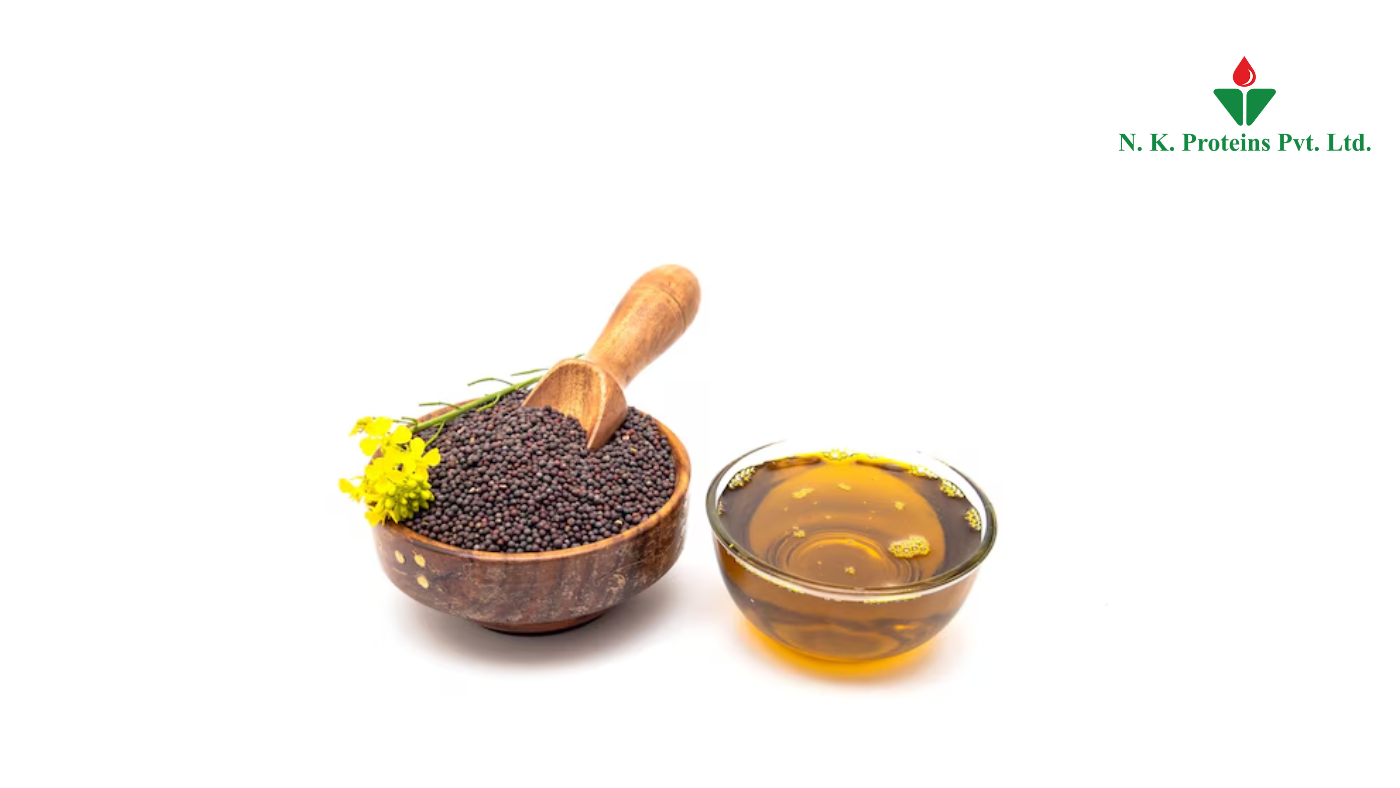 Mustard Oil with Mustard seeds